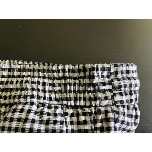 Attyre New York Seersucker Black and White Checkered Pants Sz8 - Picture 15 of 16